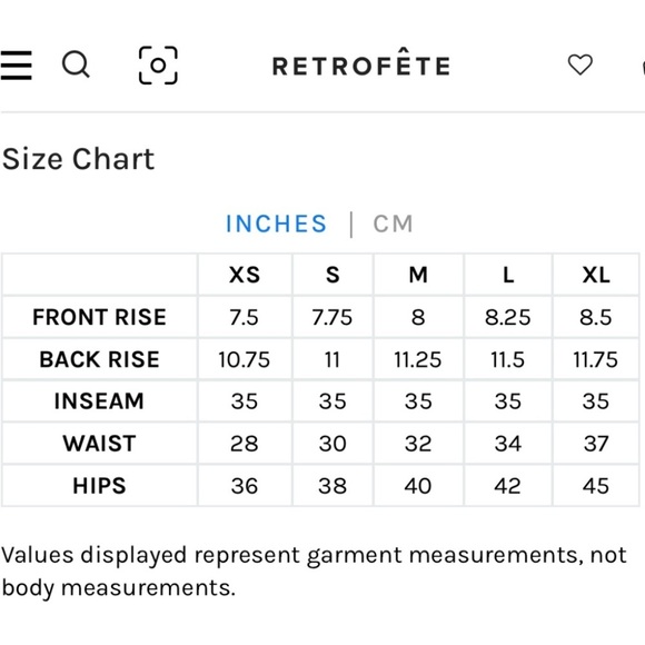 NWT RETROFETE Cognac Satin Low Rise Wide Leg Tailored Eliza Trousers M - Picture 9 of 9